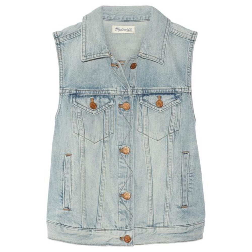 Madewell denim vest